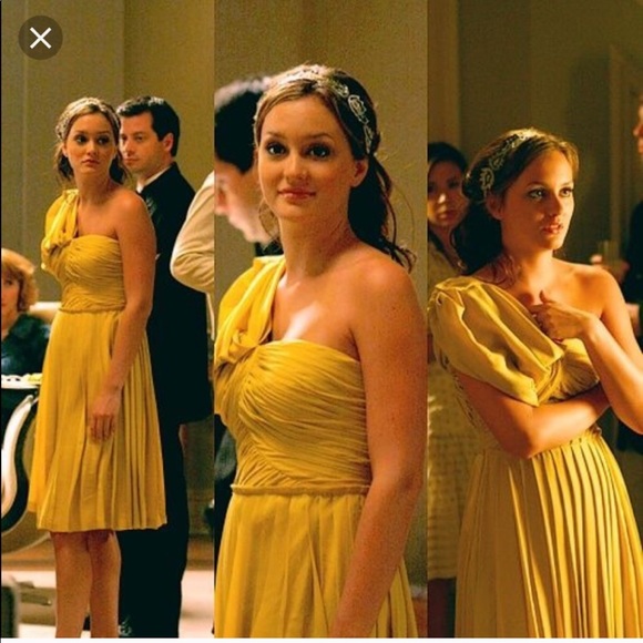 3.1 Phillip Lim citron Grecian pleated Dress 0 - Picture 3 of 7